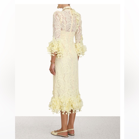 HIGH TIDE LACE MIDI DRESS Zimmermann - Picture 5 of 12